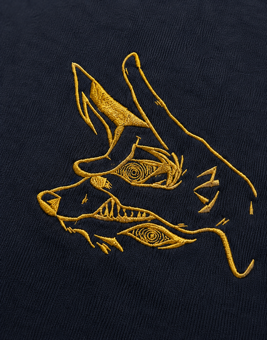 Chainsaw Man Gold Embroidered T-Shirt