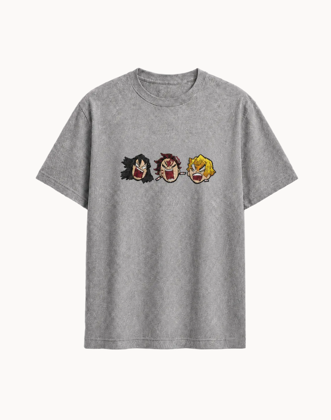 Demon Slayer Embroidered T-Shirt