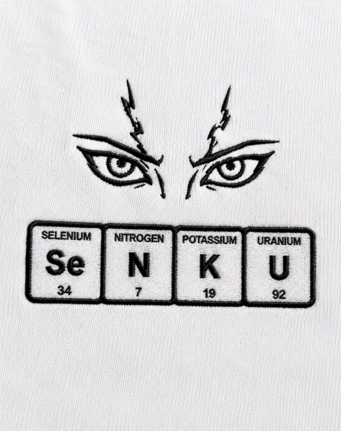 Dr Stone Inspired Embroidered T-Shirt