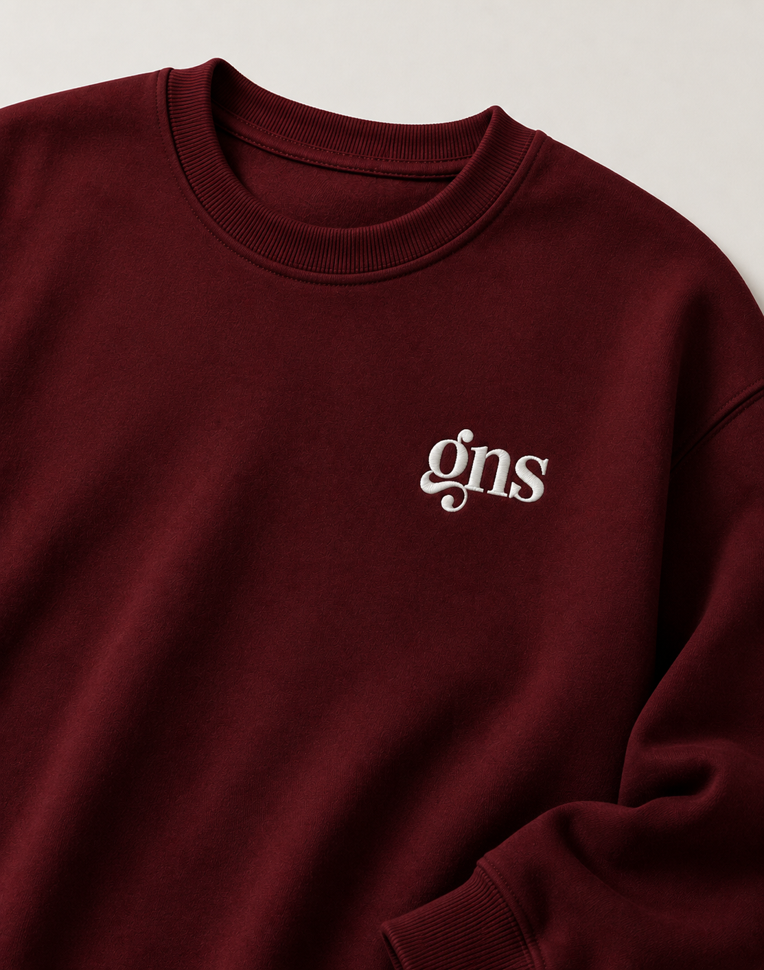 GNS Minimal Embroidered Sweatshirt