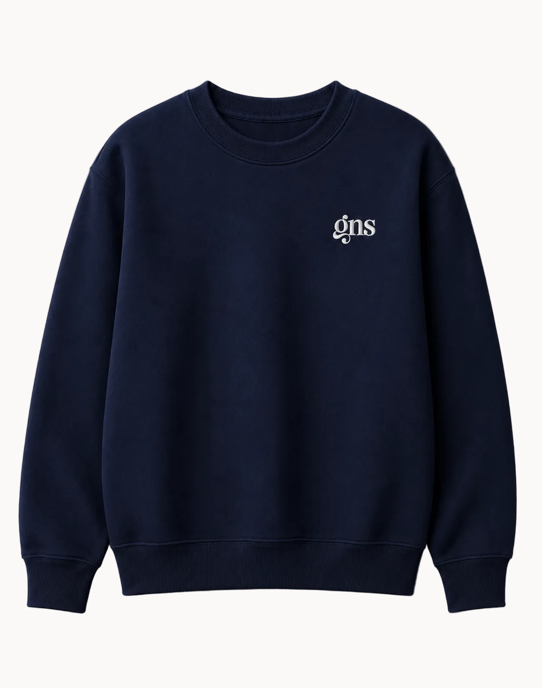 GNS Minimal Embroidered Sweatshirt