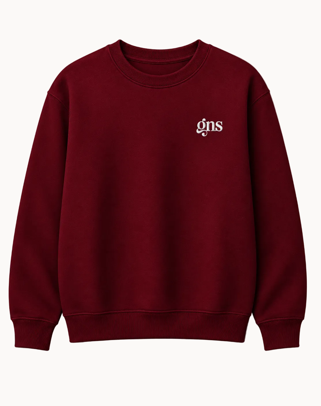 GNS Minimal Embroidered Sweatshirt